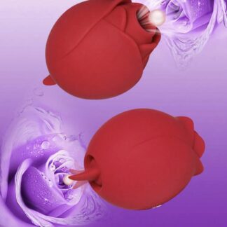 Sucking Rose-Tongue Vibrator For Woman