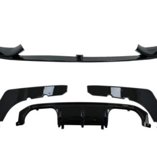 Aero Body Kit Lip Spoiler & Διαχύτης για BMW F80 M3 Sedan F82 M4 Coupe (2014-2019) M Sport Design Piano Black