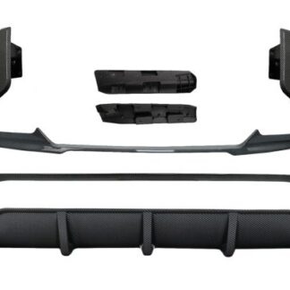 Aero Body Kit Lip Spoiler & Διαχύτης για BMW X6 F16 LCI (2015-2019) M Technik Sport Carbon Look