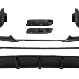 Aero Body Kit Lip Spoiler & Διαχύτης για BMW X6 F16 LCI (2015-2019) M Technik Sport Piano Black