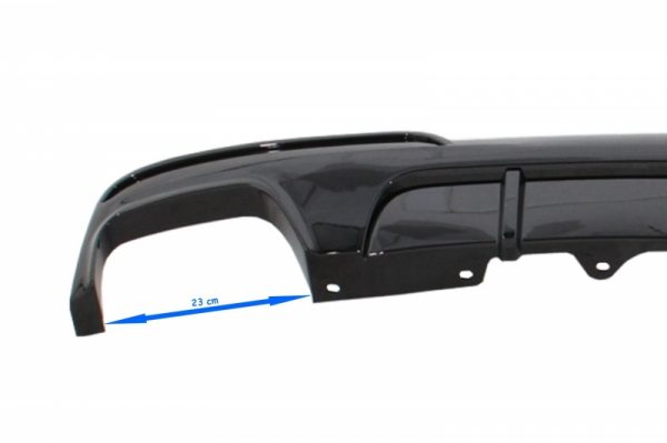 Double Outlet Air Diffuser για BMW 5 Series F10 F11 (2011-2017) M-Performance Design Piano Black - Image 2