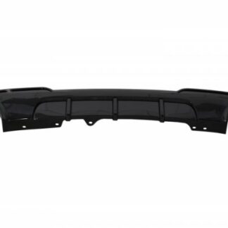 Double Outlet Single Exhaust Diffuser για BMW 5 Series F10/F11 Non-LCI&LCI (2011-2017) M-Technik Design Piano Black