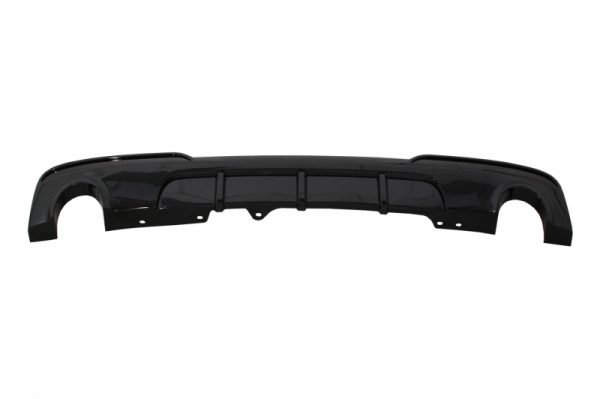 Double Outlet Single Exhaust Diffuser για BMW 5 Series F10/F11 Non-LCI&LCI (2011-2017) M-Technik Design Piano Black