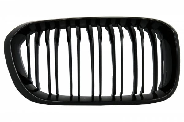 Γρίλιες Μάσκα για BMW 1 Series F20 F21 LCI (2015-2018) Double Stripe M1 Design Piano Black - Image 2
