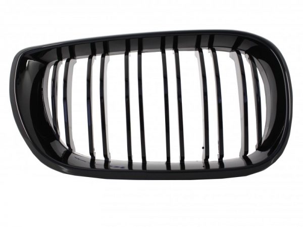 Γρίλιες Μάσκα για BMW 3 Series E46 Facelift (10.2001-2005) Double Stripe M Design Piano Black - Image 3