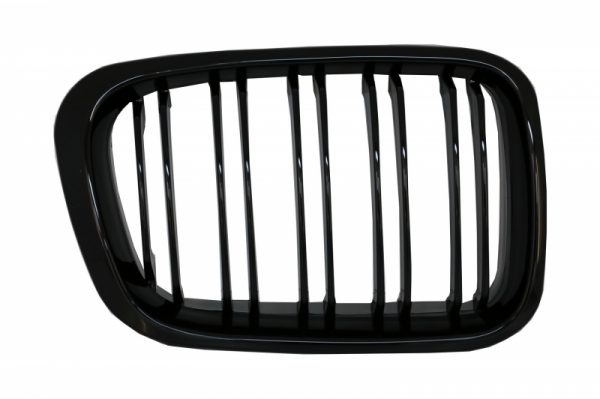 Γρίλιες Μάσκα για BMW 3 Series E46 Non Facelift (1998-09.2001) Double Stripe M Design Piano Black - Image 2