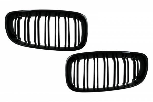 Γρίλιες Μάσκα για BMW 3 Series F34 GT (2013-2020) Double Stripe M Design Piano Black