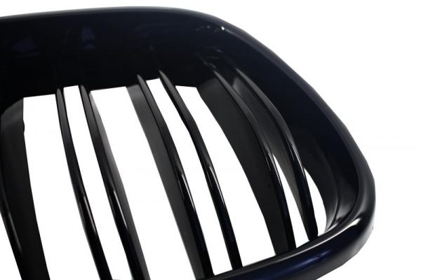 Γρίλιες Μάσκα για BMW X3 F25 (2011-2014) Double Stripe M Design Piano Black - Image 2