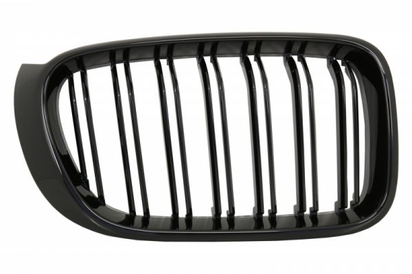 Γρίλιες Μάσκα για BMW X3 F25 LCI (2014-2017) X4 F26 Double Stripe M Design Piano Black - Image 2