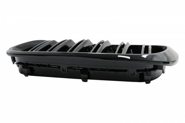 Γρίλιες Μάσκα για BMW X3 G01 (11.2017-up) X4 G02 (02.2018-up) Double Stripe M Design Piano Black - Image 3