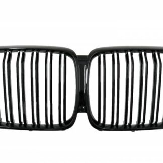 Γρίλιες Μάσκα για BMW X5 G05 (2018-up) Double Stripe M Design Piano Black