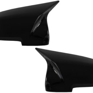Καπάκια Καθρεπτών για BMW 5 Series F10 F11 F07 LCI (2015-2017) 6 Series F06 F12 F13 LCI (2014-2018) 7 Series F01 F02 F03 LCI (2012-2015) Piano Black M Design