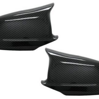 Καπάκια Καθρεπτών για BMW 5 Series F10 F11 F18 Non LCI (07.2010-2013) Carbon Look M Design
