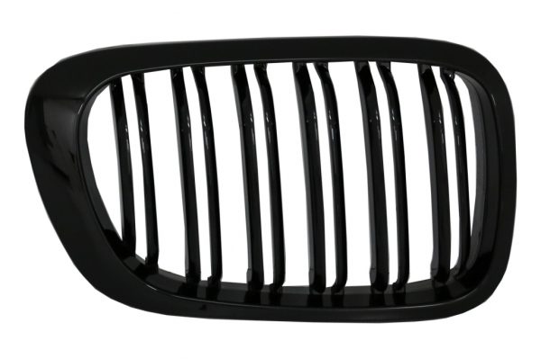 Καρδιές Μάσκα για BMW 3 Series E46 Coupe Cabrio 2 Doors Non Facelift (1999-2002) Double Stripe M Design Piano Black - Image 2