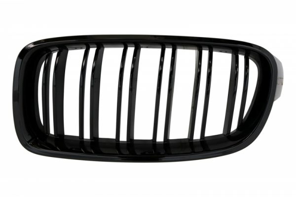 Κεντρικά Grilles Kidney Grilles για BMW 3 Series F30 F31 (2011-up) Double Stripe M Design Piano Black - Image 3
