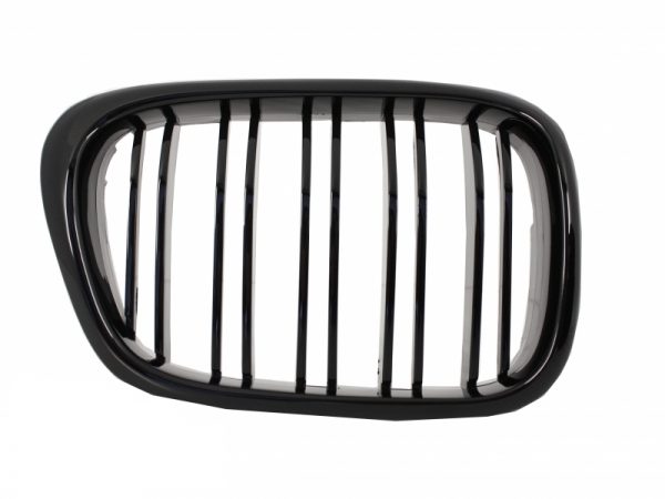 Κεντρικά Grilles Kidney Grilles για BMW E39 5 Series (1997-2003) Double Stripe M Design Piano Black - Image 3