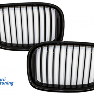 Κεντρικά Grilles Kidney Grilles για BMW F01 7 Series 2008-up Piano Black