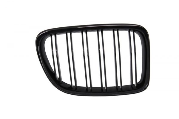 Κεντρικά Grilles Kidney Grilles για BMW X1 E84 (2009-2014) Piano Black Double Stripe Design - Image 2