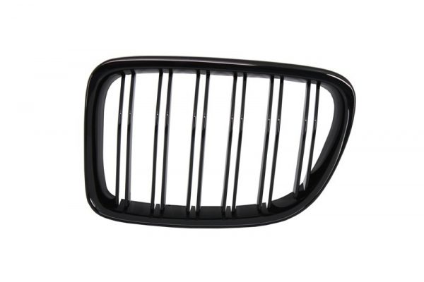 Κεντρικά Grilles Kidney Grilles για BMW X1 E84 (2009-2014) Piano Black Double Stripe Design - Image 3