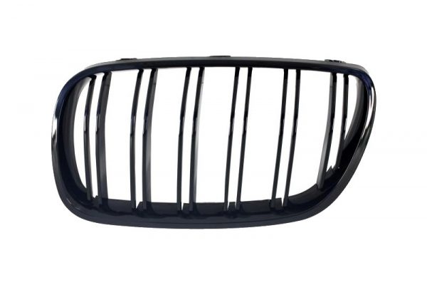 Κεντρικά Grilles Kidney Grilles για BMW X3 E83 LCI (2007-2010) Double Stripe M Design Piano Black - Image 3
