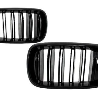 Κεντρικές Καρδιές Μάσκας για BMW X5 X6 (F15) (F16) (2014-up) X5M X6M Double Stripe Design M-Package Sport με Camera