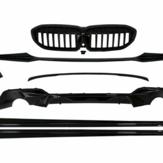 Κομπλε Body Kit Extensions για BMW 3 Series G20 Sedan G21 Touring (2018-2019) M Design Piano Black