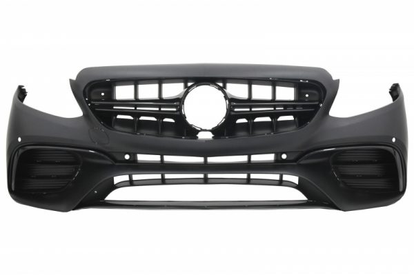 Κομπλε Body Kit για Mercedes E-Class W213 (2016-2019) E63 Design με Exhaust Muffler Tips Black - Image 2