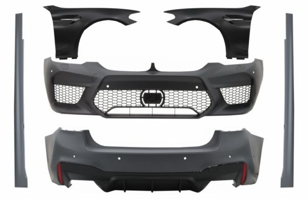 Κομπλε Body Kit με Μπροστινά φτερά Chrome για BMW 5 Series G30 (2017-up) M5 Design