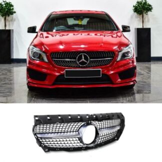 Μάσκα AMG Line για Mercedes CLA-Class W117 2013-2019 Diamond Σχέδιο