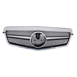Μάσκα AMG Look Chrome για Mercedes E-Class W212 2009-2013