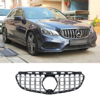 Μάσκα Panamericana AMG Look Chrome για Mercedes E-Class W212 2013-2016