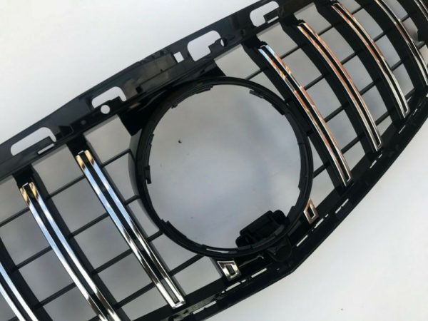 Μάσκα Panamericana AMG Look Chrome για Mercedes E-Class W212 2013-2016 - Image 3