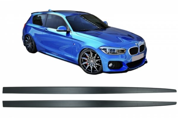 Μασπιέδες Side Skirts Add-on Lip Extensions για BMW 1 Series F20 F21 (2011-2018) M-Performance Design