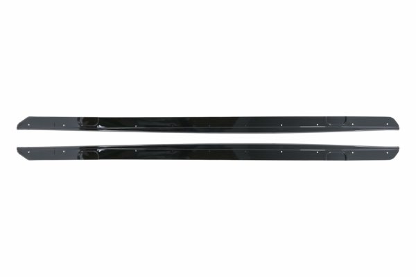 Μασπιέδες Side Skirts Add-on Lip Extensions για BMW 2 Series F22 F23 Coupe/Convertible (2014-Up) M-Performance Look Piano Black - Image 2