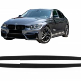 Μασπιέδες Side Skirts Add-on Lip Extensions για BMW 3 Series F30 F31 (2011-Up) M-Performance Design
