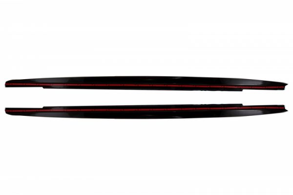 Μασπιέδες Side Skirts Extension για BMW 5 Series G30 G31 Limousine/Touring (2017-up) M Performance Design Piano Black - Image 2