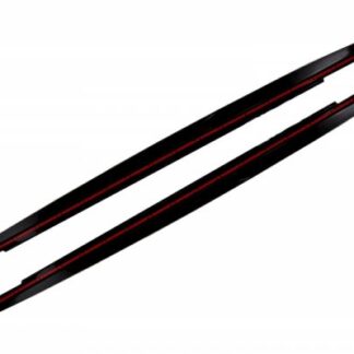Μασπιέδες Side Skirts Extension για BMW 5 Series G30 G31 Limousine/Touring (2017-up) M Performance Design Piano Black