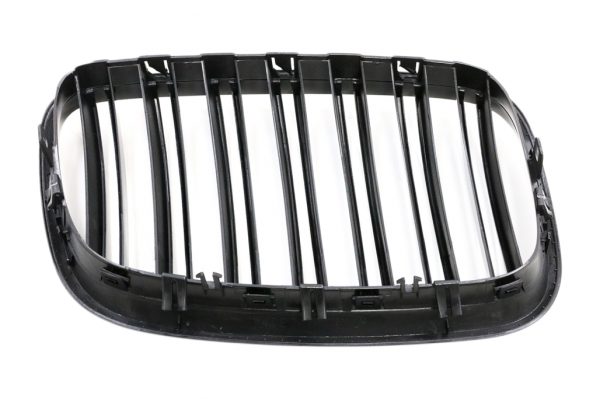 Μπροστά Καρδιές Μάσκας για BMW X5 E70/ X6 E71 (2007-2014) Double Stripe M Design Piano Black - Image 3