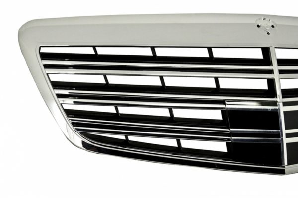Μπροστινή Μάσκα Facelift για Mercedes W221 S-Class (2011-2013) S63 S65 Design - Image 2