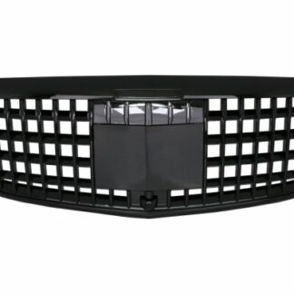 Μπροστινή Μάσκα για Mercedes E-Class W213 S213 C238 (2016-2019) Vertical Design Piano Black