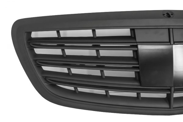 Μπροστινή Μάσκα για MERCEDES W222 S-Class (2014+) S63 S65 Design Matte Black - Image 3