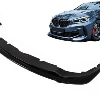 Μπροστινό lip spoiler Spoiler για BMW 1 Series F40 M Sport (2019-Up) Piano Black