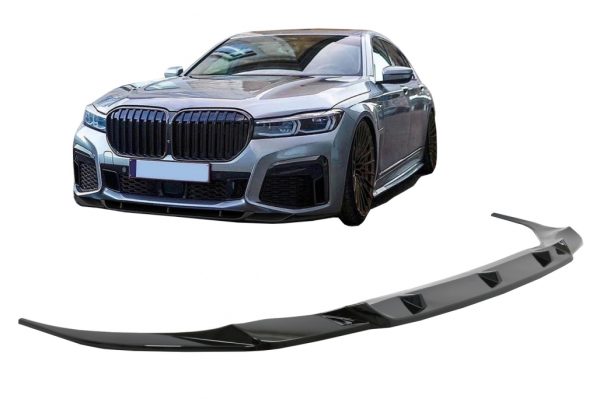 Μπροστινό Spoiler Lip για BMW 7 Series G11 G12 LCI M Sport (02.2019-up) Piano Black