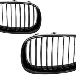 Μάσκες Καρδιές για BMW 5 Series E60 (2003-2009) Piano Black