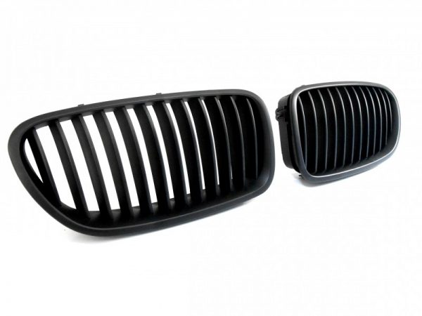 Μάσκες Καρδιές Kidney για BMW 5 Series F10 F11 F18 Limo Touring (2010-up) Matte Black - Image 2