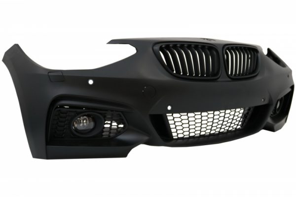 Μπροστινός Προφυλακτήρας για BMW 1 Series F20 F21 (2011-08.2014) με φώτα ομίχλης M2 M235 Design - Image 2