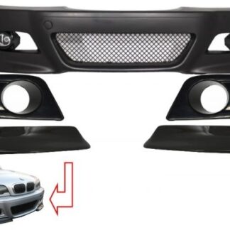 Μπροστινός Προφυλακτήρας για BMW 3 Series Coupe/Cabrio/Sedan/Estate E46 (1998-2004) M3 Design με Air Ducts Vents και Splitters Carbon CSL Design