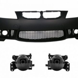 Μπροστινός Προφυλακτήρας για BMW 3 Series E90 Sedan E91 Touring (04-08) (Non LCI) M3 Design με φώτα ομίχλης Smoke