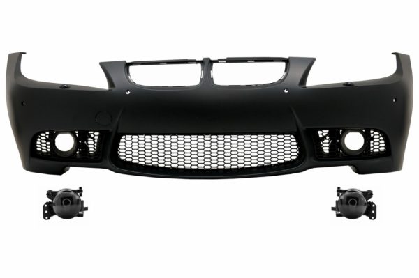 Μπροστινός προφυλακτήρας για BMW 3 series E90 Sedan E91 Touring (04-08) (Non LCI) M3 Design με φώτα ομίχλης Smoke