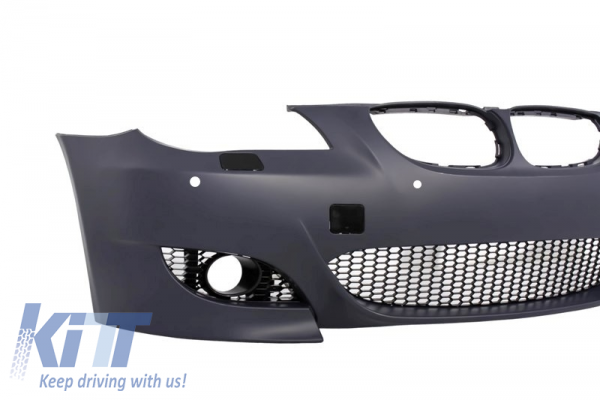 Μπροστινός Προφυλακτήρας για BMW 5 Series E60/E61 (2003-2007) M5 Design PDC 24mm - Image 2